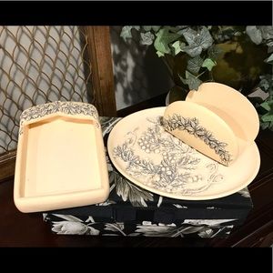 1980’s Silvestri Desk Set